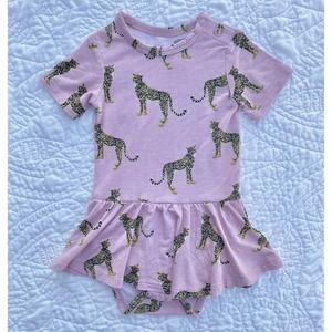 PP Bamboo MARA - SHORT SLEEVE TWIRL SKIRT BODYSUIT